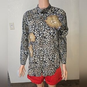 ETHNC Classics Floral Blouse Size Small